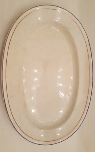 Vintage Antique VERONA CHINA #69 Turkey or Ham Serving Platter Made In U.S.A.