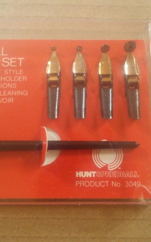 Speedball Flicker Pen set Calligraphy 8 