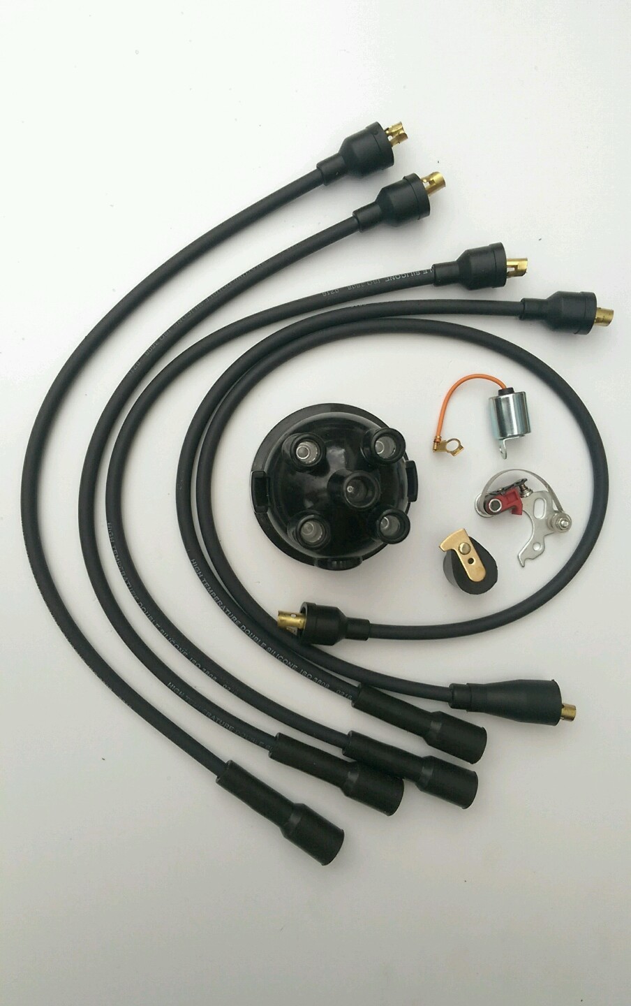 Land Rover Series 2, 2a & 3 Distributor Cap, Plug Leads, Points