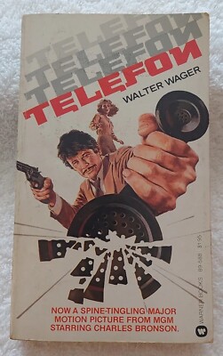 Telefon by Walter Wager (1977 Warner Books, Inc. PB) Motion Picture Promo Edit