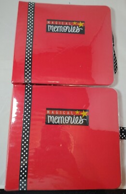 (2) Creative Imaginations Disney Magical Memories Album ~ 8x8'' pages ~ Archival