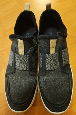 ECCO BIOM Street Women's Size 8.5/39 Leather Strap Sneakers