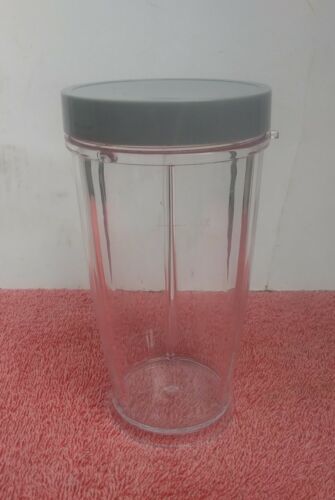 KitchenSmith by BELLA Personal Blender PARTS (1) Tall 13 Ounce Cup w/ Gray  Lid.