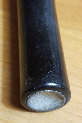 Nice Vintage BLACK RAJAH, Bakelite Tapered Guitar Slide Bar Lap Steel Gear