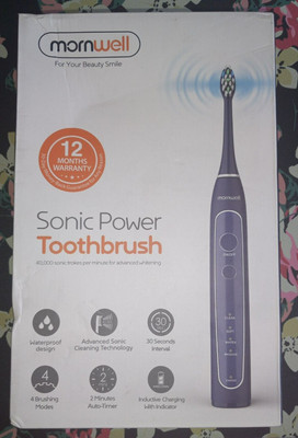 Sonic Electric Toothbrush, Mornwell Whitening Electric Toothbrush