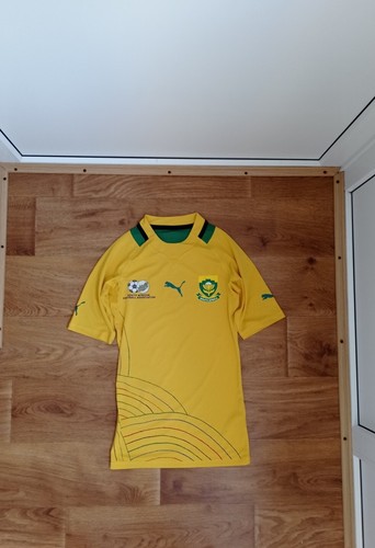 SOUTH AFRICA 2012 2014 HOME FOOTBALL SHIRT SOCCER JERSEY