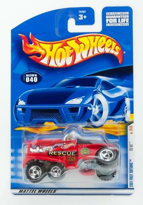 Dealer Dave 1:64 HOT WHEELS XS-IVE 2001 1st EDITION, RESCUE TRUCK MINT OC (S93)