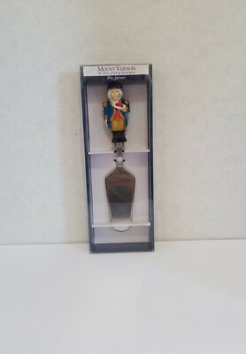 Mount Vernon The Home Of George Washington Pie Server-George Washington Handle