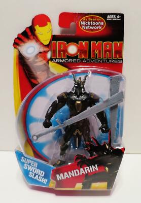 HASBRO MARVEL IRON MAN ARMORED ADVENTURES MANDARIN ACTION
