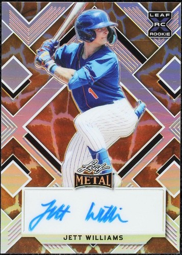 2022 Leaf Metal - Jett Williams #BA-JW2