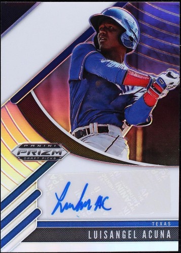 2020 Panini Prizm Draft Picks - Luisangel Acuna #A-LA