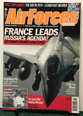 Airforces Monthly France Leads Russias Agenda Mars Nov 2015 FREE SHIPPING JB