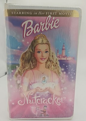 Barbie in the ''Nutcracker'' VHS  Clamshell Tape 2001 Brand New Factory Sealed