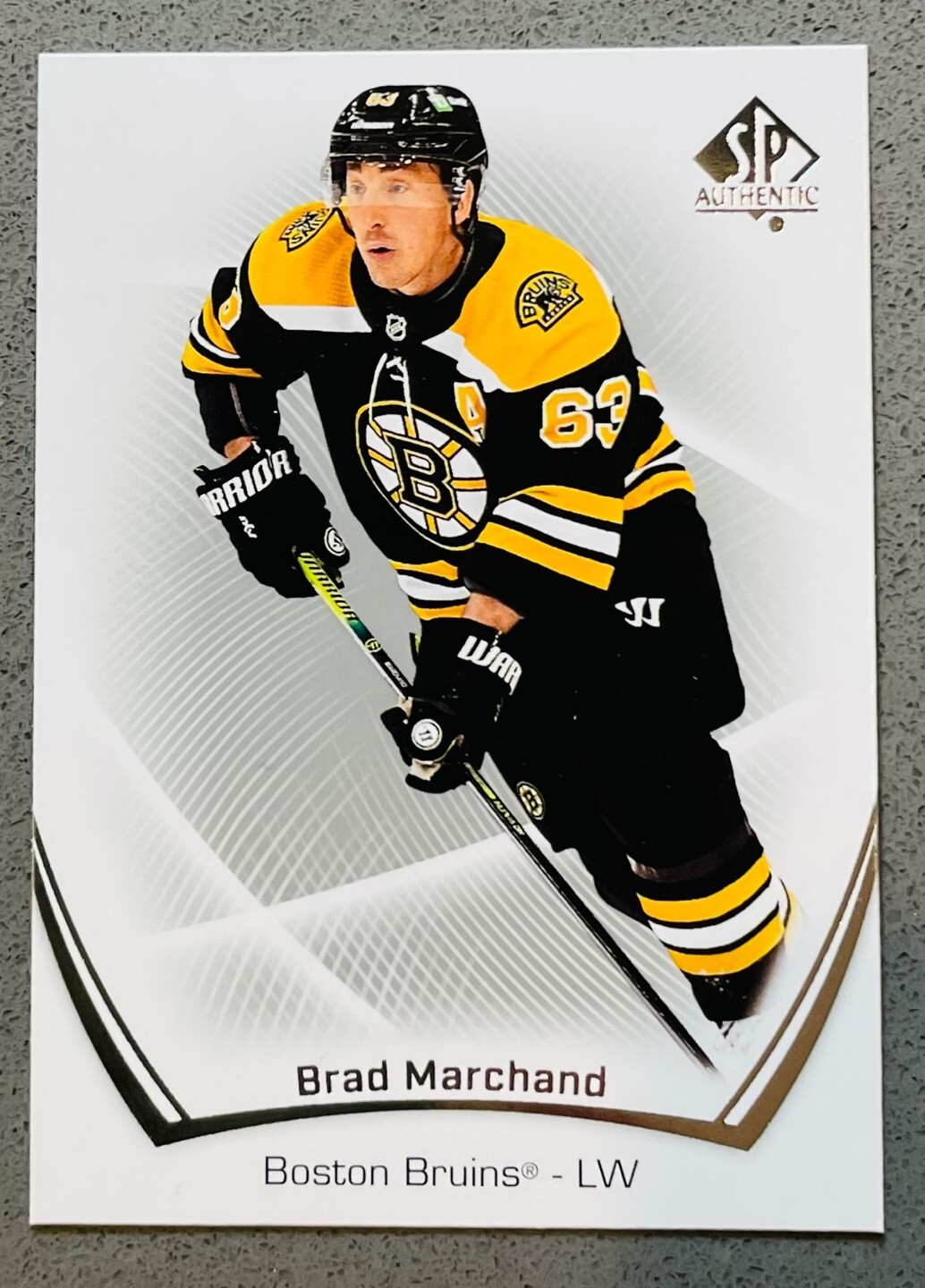2021-22 Upper Deck UD SP Authentic Hockey NHL #60 Brad