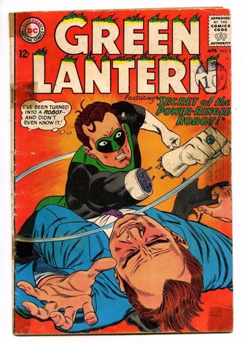 Green Lantern US Comics Silver Age (1956-69) Era Comics, Graphic Novels & TPBs