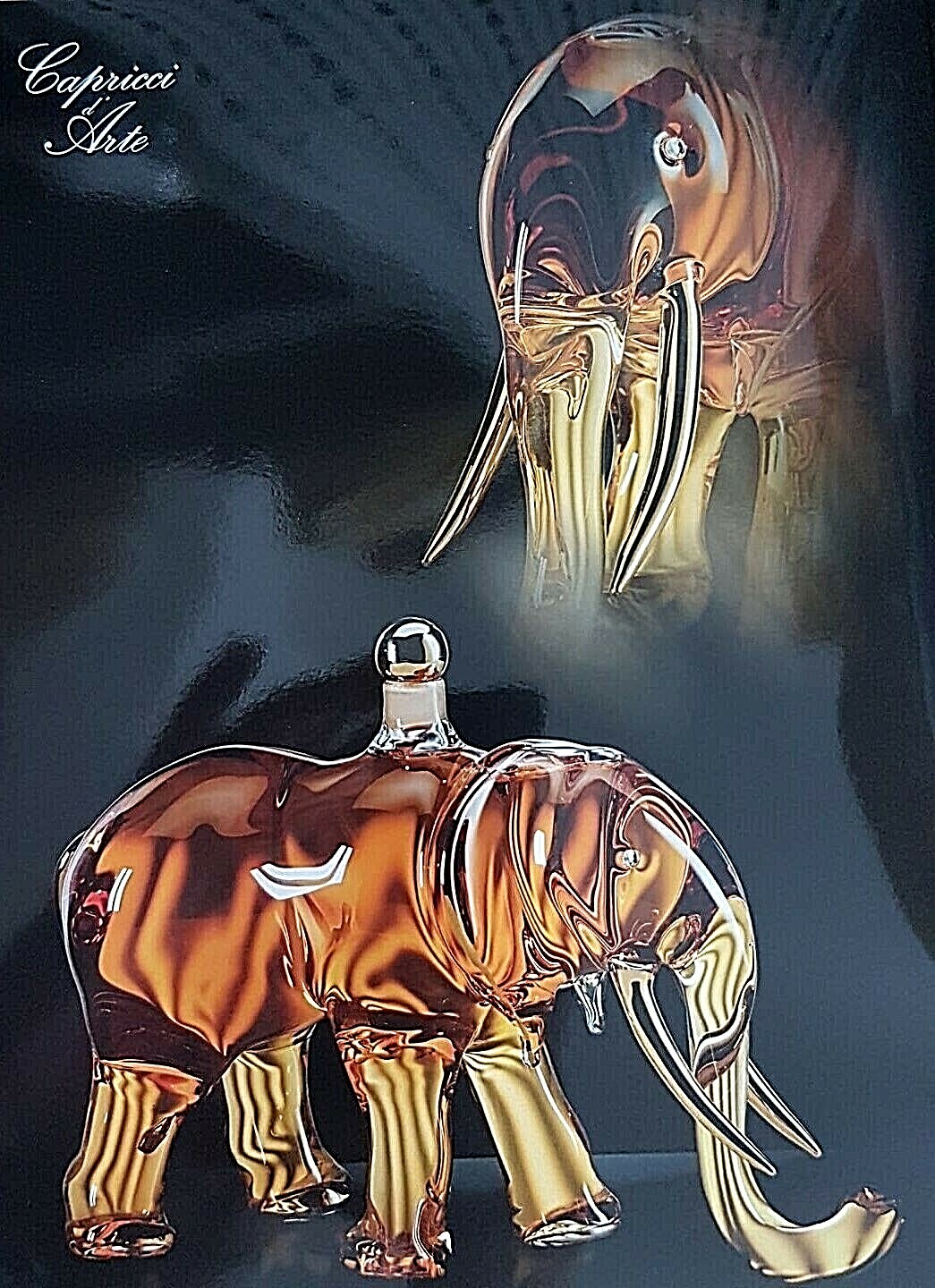 Capricci d'Arte Elefante Bonollo 50cl Grappa Riserva Tète de Cuvèè 40% Vol.