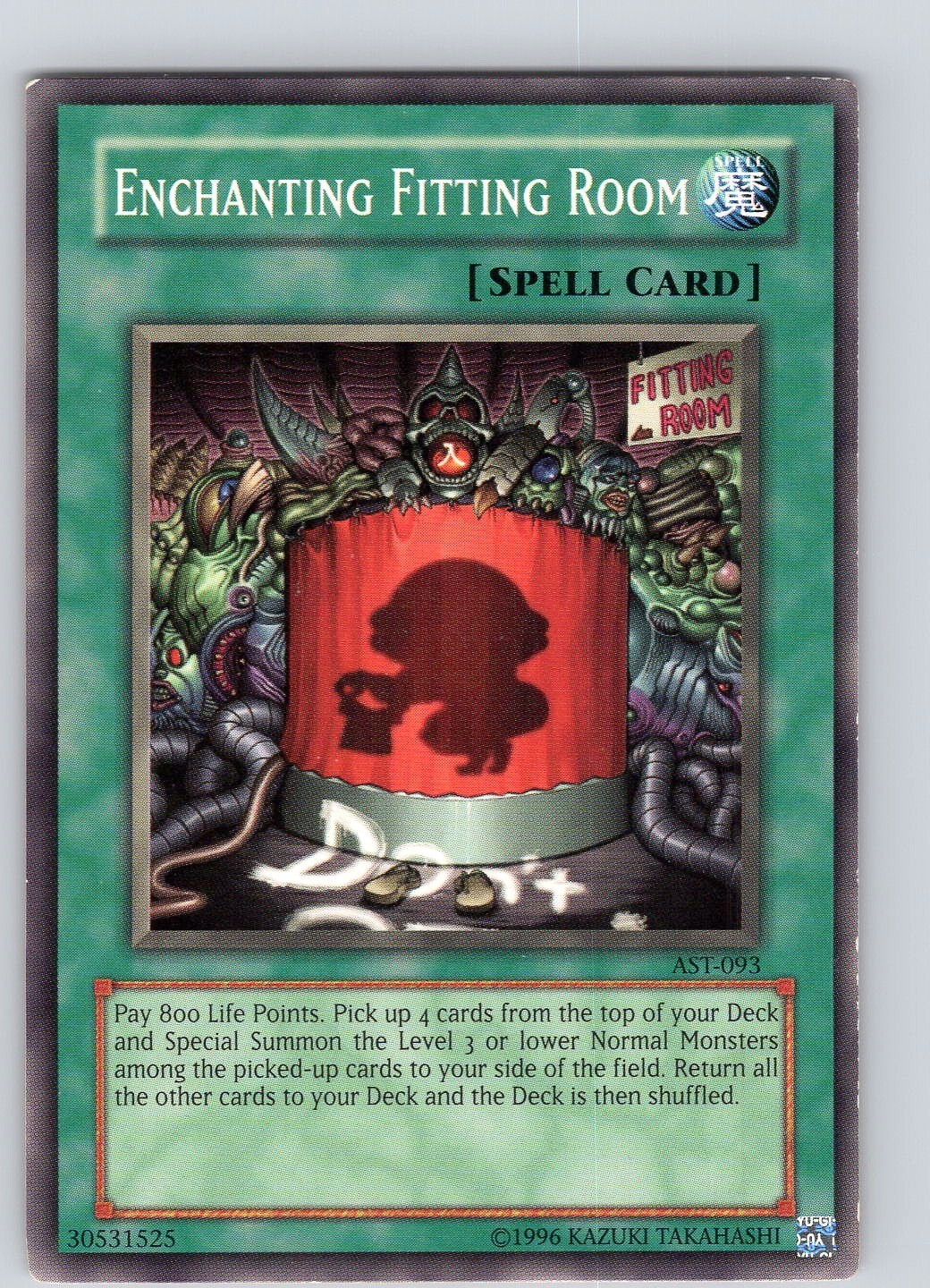 Yu-Gi-Oh! Karte 'Enchanting Fitting Room' (AST-093) - Common, Unlimited Edition Aus Ancient Sanctuary