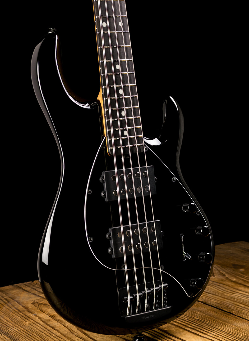 Music Man StingRay5 Special HH - Jet Black - Free Shipping