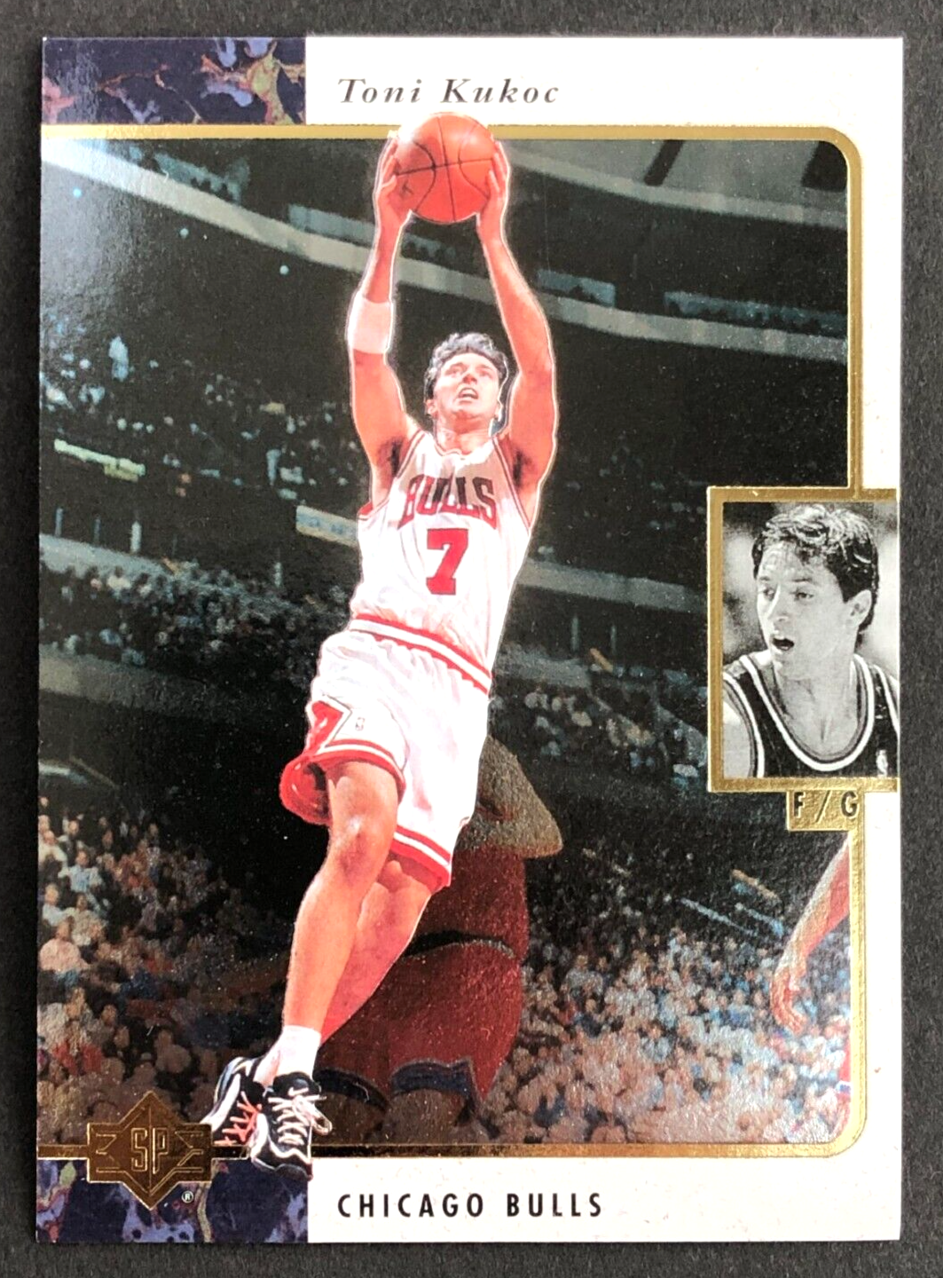 credentials Toni kukoc nba カード Toni Kukoc Upper Deck and the card NBA Chicago Bulls