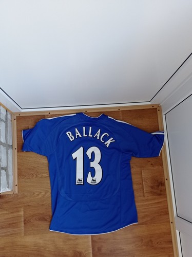 Chelsea FC 06-08season No13 バラック 2006-08 Chelsea Home Shirt Ballack #13 - 7/10 - (M)
