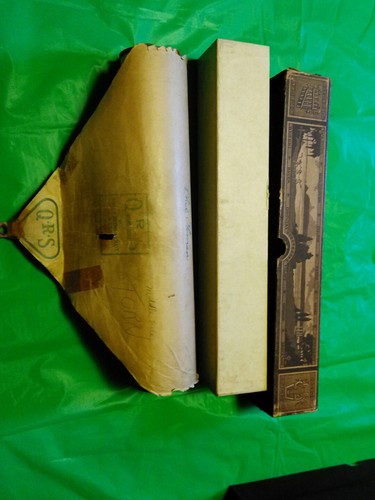 QRS - PLAYER PIANO ROLL  - What A Friend We Have In Jesus. Torn needs repaired