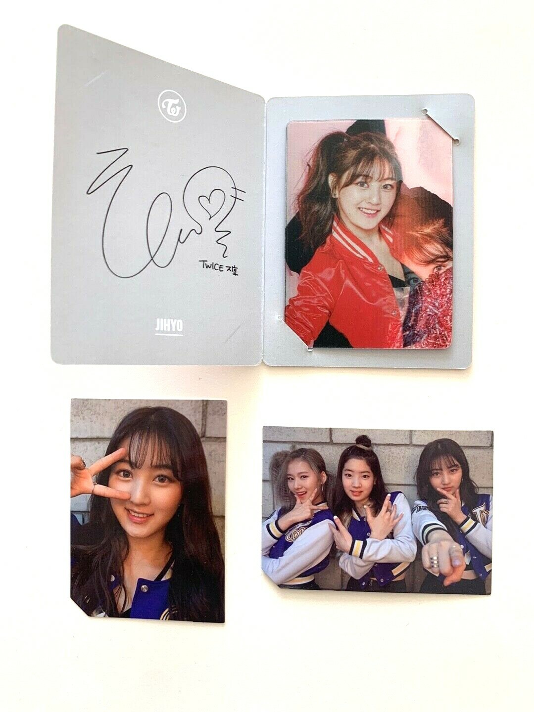 TWICE JIHYO 2nd Mini Album [PAGE TWO] Lenticular Photocard +
