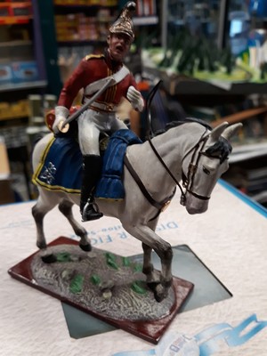 DISTLER FIGUREN WATERLOO SERIES BRITISH KINGS DRAGOON TROOPER