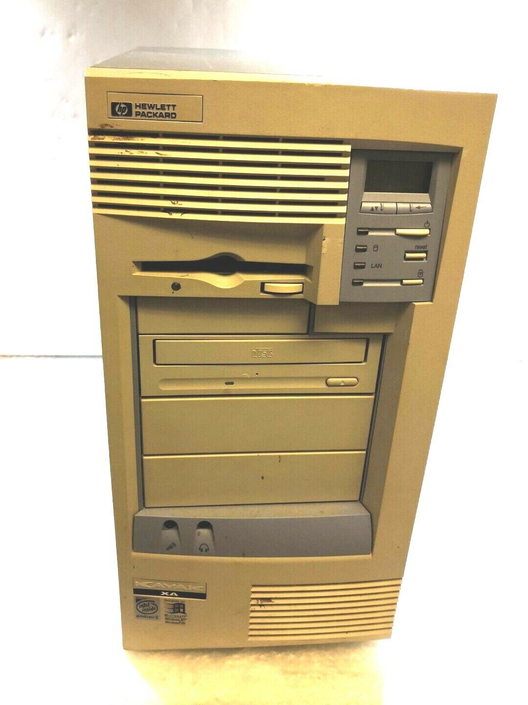 HP KAYAK XA 6/400 MT D6725T Pentium II 128MB Ram PC HP KAYAK XA 6/400 MT D6725T Pentium II 128MB Ram PC