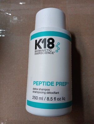 K18 PEPTIDE PREP Color-Safe Detox Clarifying Shampoo 8.5 fl oz