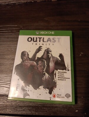 Outlast Trinity Microsoft Xbox One 2017 Includes Outlast, Whistleblower & II