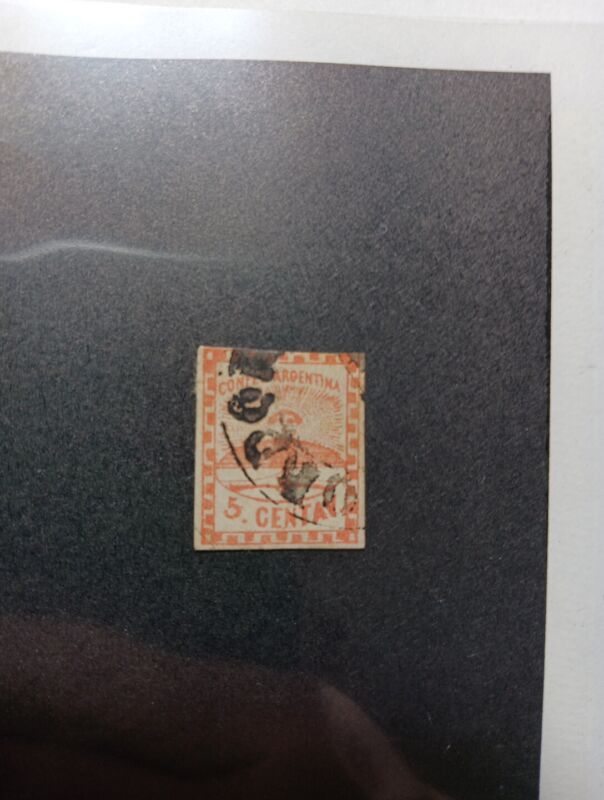Stamps Of Argentina Scott #1.