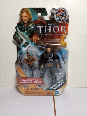 Marvel Thor The Mighty Avenger Blade Battle Marvel's Hogun #09 Action Figure New