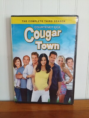 Cougar Town: The Complete Third Season DVD New Sealed 3 Three Courtney Cox 