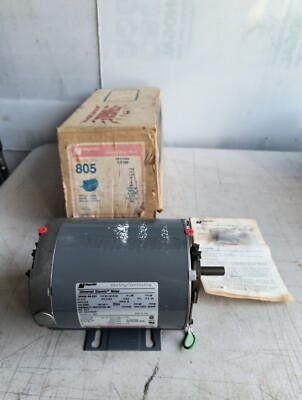 NOS Magnetek 805 HG2H002 1/3HP 115V 48Y 1.35 Split Phase Fan Blower AC Motor
