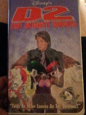 d2 the mighty ducks Clamshell vhs