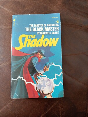 THE SHADOW #2 -The Black Master- 1974 Pyramid -Steranko cover-Maxwell Grant