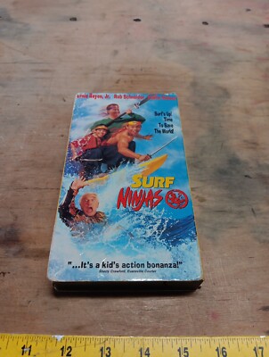 Surf Ninjas VHS  Leslie Nielsen.