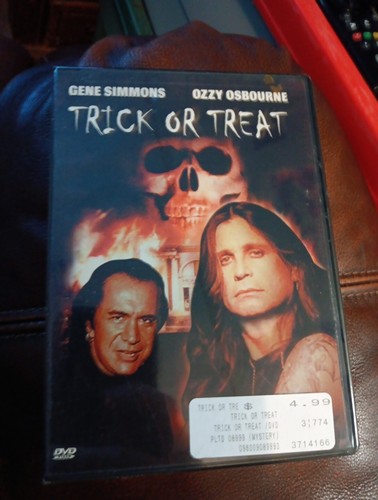 Trick Or Treat Movie DVD Gene Simmons Ozzy Osborne Horror