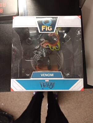Quantum Mechanix Venom QMx Q Fig Diorama + Bendable Figure 