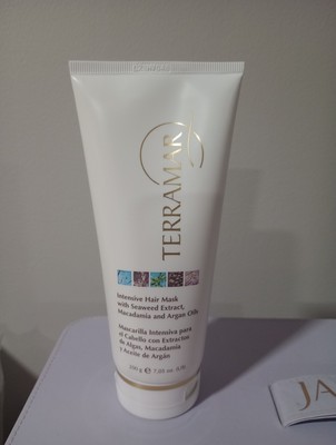 Mascarilla Intensiva para el Cabello Algas, Argán y Macadamia 200gr by Terramar 