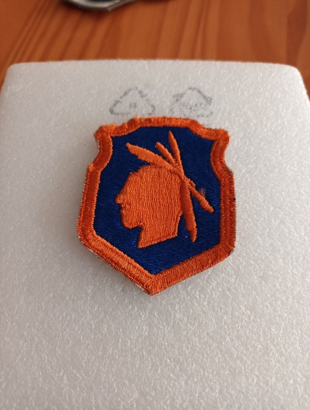 Patch Armee Us 98th Infantry Division Ww2 Original