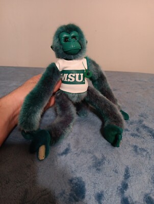 Wicked The Musical Green Flying Monkey Plush 13'' Oz With Tags MSU T-Shirt