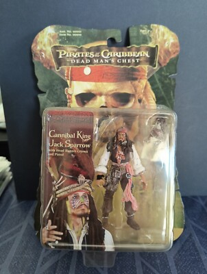 Disney Pirates of the Caribbean Dead Man's Chest Cannibal King with Head Hunter