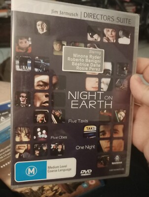 Night on Earth (DVD) Jim Jarmusch, Winona Ryder, Beatrice Dalle,Brand New+Sealed