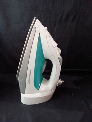 Hamilton Beach Steam Iron, Stainless Steel Soleplate, Versatile Steam Options