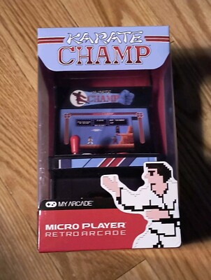 My Arcade Karate Champ Micro Player Retro Arcade Game (Sealed, 2017) MJI