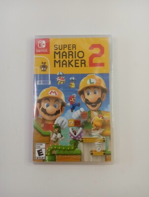 Super Mario Maker 2 Nintendo Switch Brand New Factory Sealed