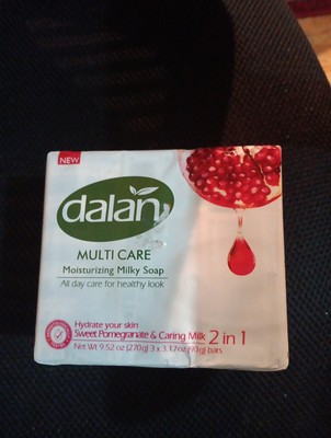 Dalan Sweet Pomegranate Cream Bar Soap (90g) (Pack of 3 or 12)