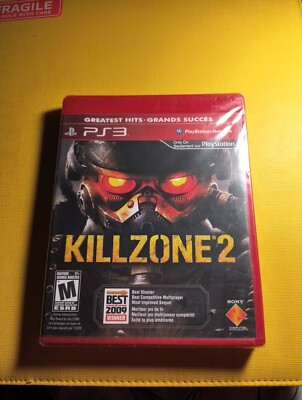 Killzone 2 PS3 Greatest Hits Red Case Brand New Factory Sealed
