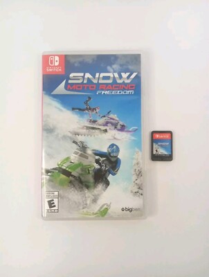 Snow Moto Racing Freedom (Nintendo Switch, 2018) CIB VGC